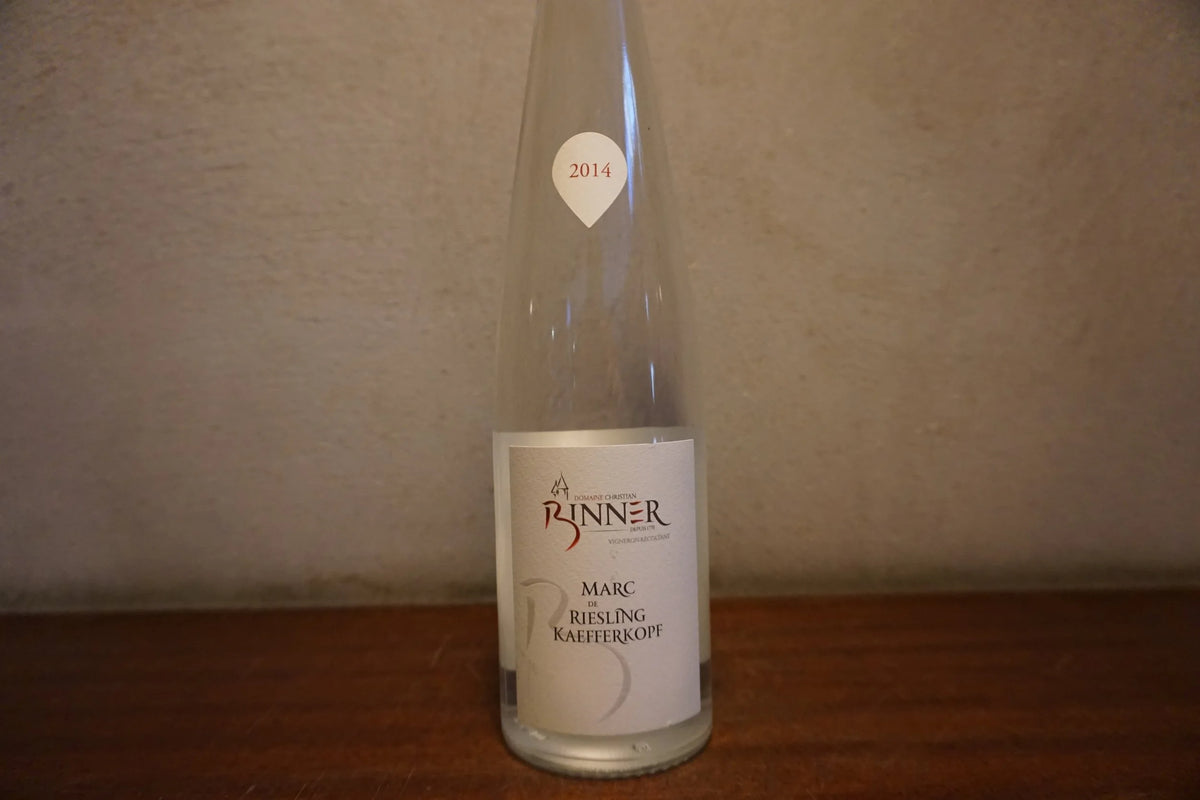 Christian Binner, Marc de Riesling Kaefferkopf 2014